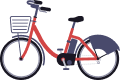 電動アシスト自転車のアイコン